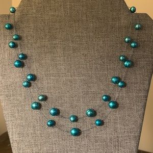 Cultured Pearl station necklace by Honora. 18 inches